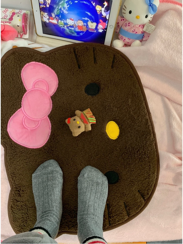 家用可爱卡通猫地垫门我是卫浴厕所客厅入户门口吸水地毯脚垫防滑 - 图0