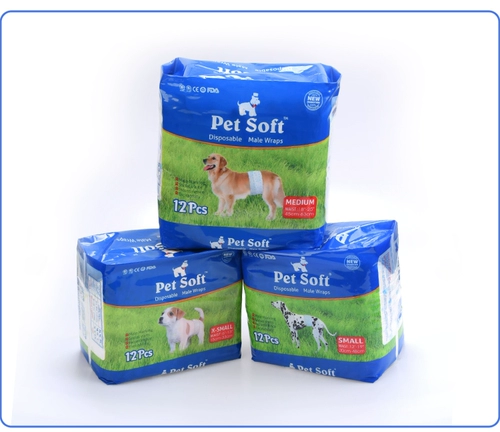 Бесплатная доставка Petsoft Pet Diapers Gong Dog Dog Bick моча однажды без влажной сексуальной вежливости с тети