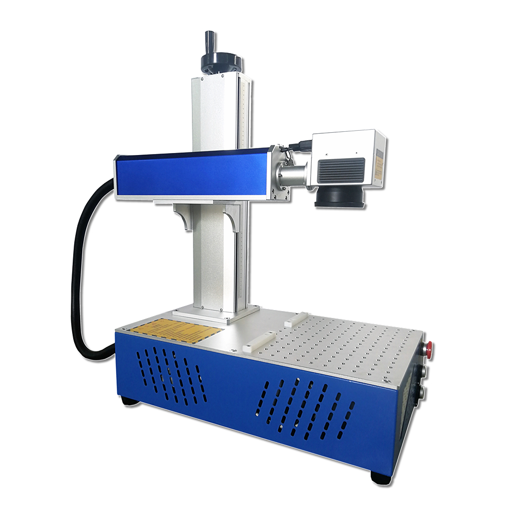 二氧化碳激光打标机小型全自动CO2桌面一体雕刻机玻璃塑料刻字机-图1