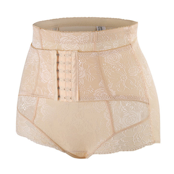 Slim mid-waist tummy control pants, breathable, postpartum tummy control, powerful shaping waist corset, button-up buttocks shaping pants