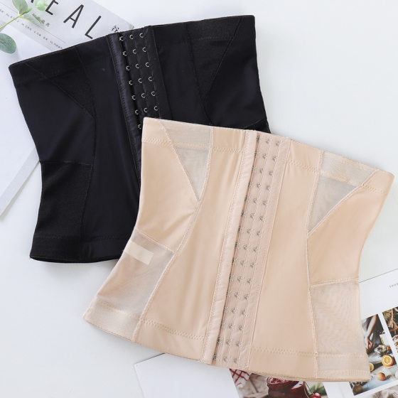 Belly tightening belt, body shaping belt, caesarean section, natural birth shaping belt, men's and women's sports belly reduction belt, breathable ice silk waistband