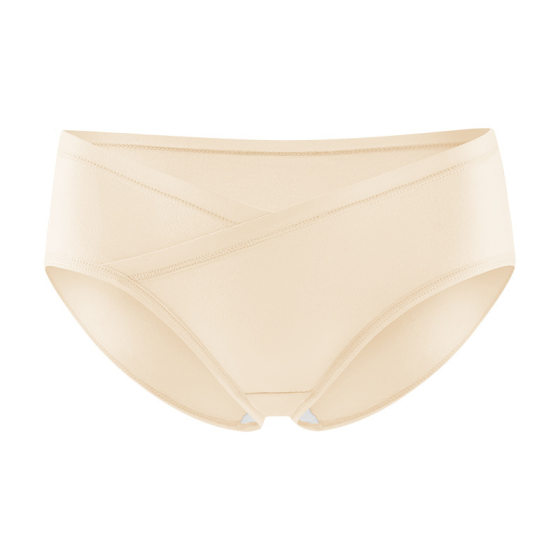 Maternity panties, low-waisted, pure cotton, early, middle and late pregnancy, seamless, antibacterial briefs, women's thin, large size