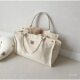 Korean ins mommy bag 2023 new multi-functional large-capacity outing mother and baby bag portable canvas mother and baby bag