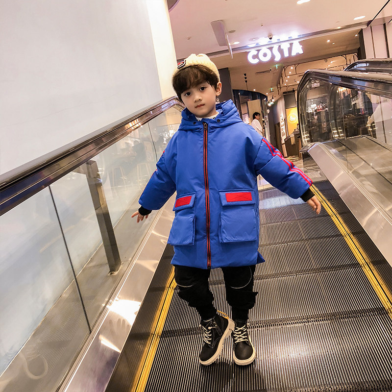 儿童装男童红色棉服冬装2021新款潮 团圆狼棉袄/棉服
