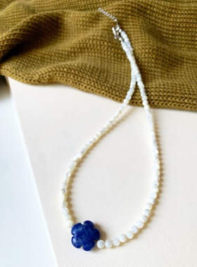 {鱼耳Museum}白贝珠天然石