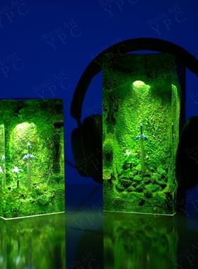 创意大师之剑静公主花夜灯