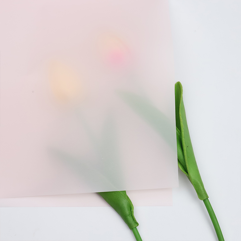 5.8丝加厚韩素纸包花束的纸纯色防水包装纸鲜花花店资材DIY包花纸 - 图3