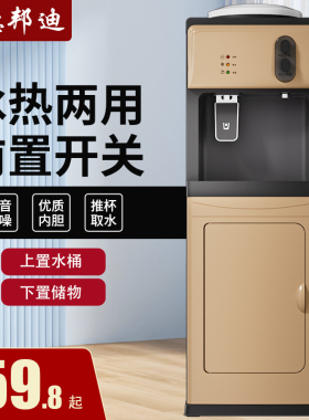 立式饮水机家用新款全自动冷热两用桶装水制冷小型台式冰温热开水