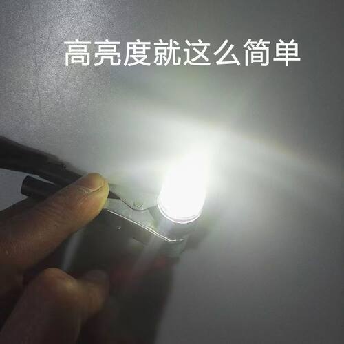 led刹车灯泡24v货车尾灯灯泡转向灯行车倒车灯单尾平角爆闪刹车灯 - 图2
