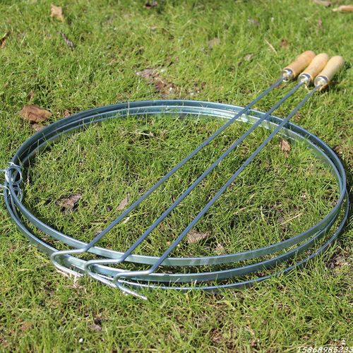 铁环滚铁圈儿童小学生滚铁环风火轮80后怀旧玩具成人户外运动 - 图0