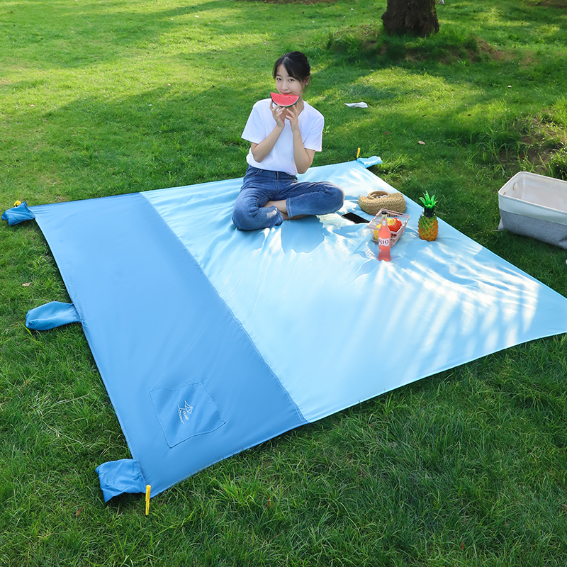 户外牛津布野餐垫ins风儿童郊游日式公园便携防潮垫子草坪沙滩垫