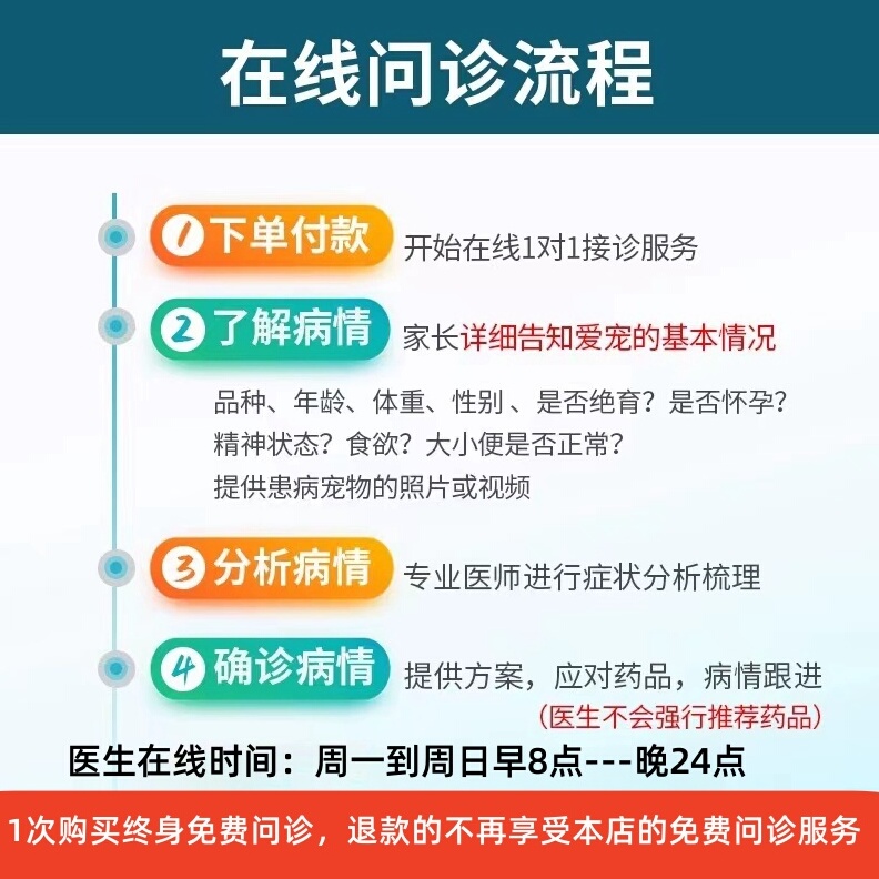 宠物医生在线问诊24小时兽医咨询宠物医院在线看病猫猫狗狗专科 - 图0