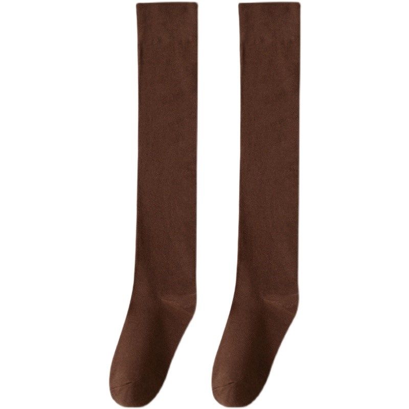 长袜子女纯棉小腿袜长筒袜黑色jk高筒及膝袜春秋冬季过膝袜长腿袜,淘宝优惠券,粉丝福利购,淘宝优惠卷