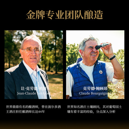 梦陇法国波尔多原瓶进口干红葡萄酒红酒正品750ml双支 - 图3