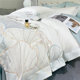 Light luxury double-sided 100 pure cotton lint cotton four-piece set