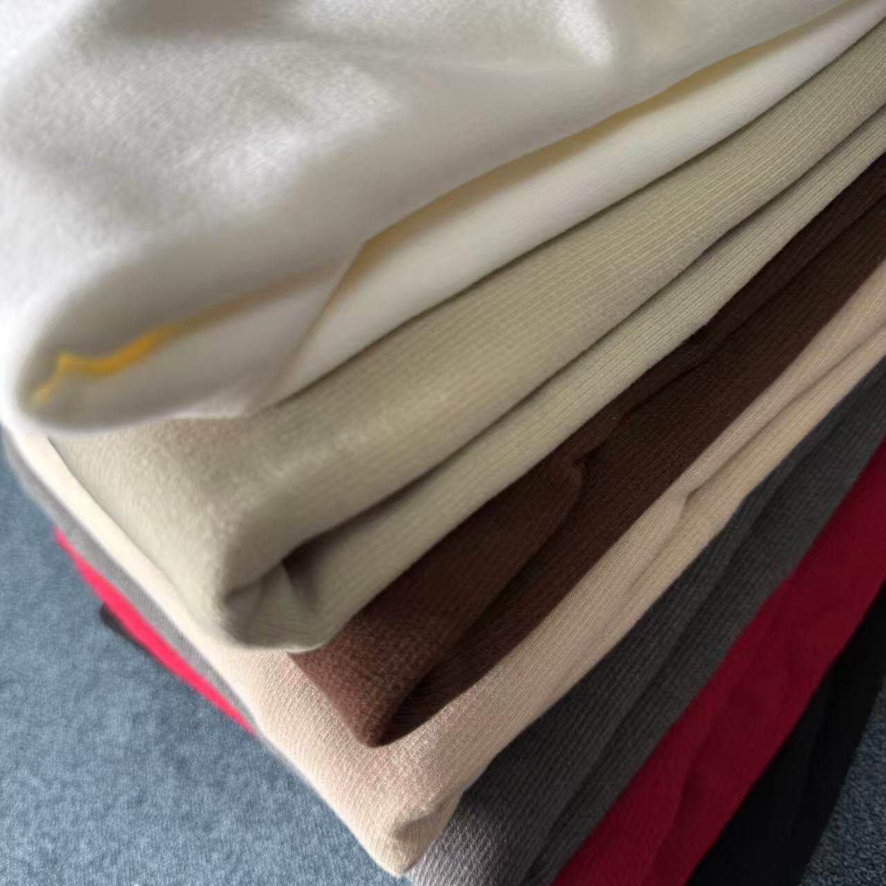 【盲入系列 巨软强推！】A类340G真德绒半高领双面磨毛保暖女打底 - 图3