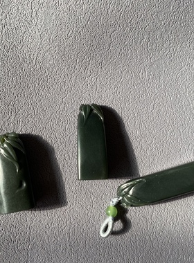 印章挂件小众天然和田玉情侣