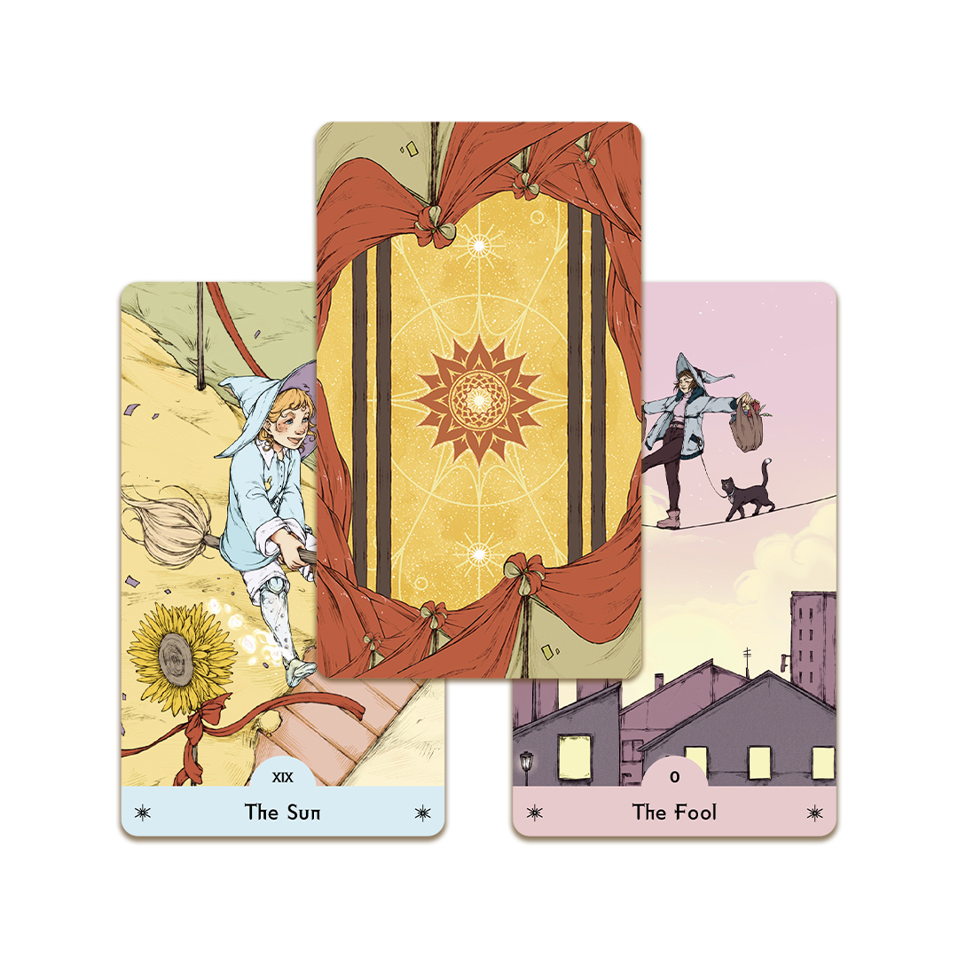 【现货】原装正版 魔法本心塔罗牌 WOH出品78张韦特卡牌 - 图0