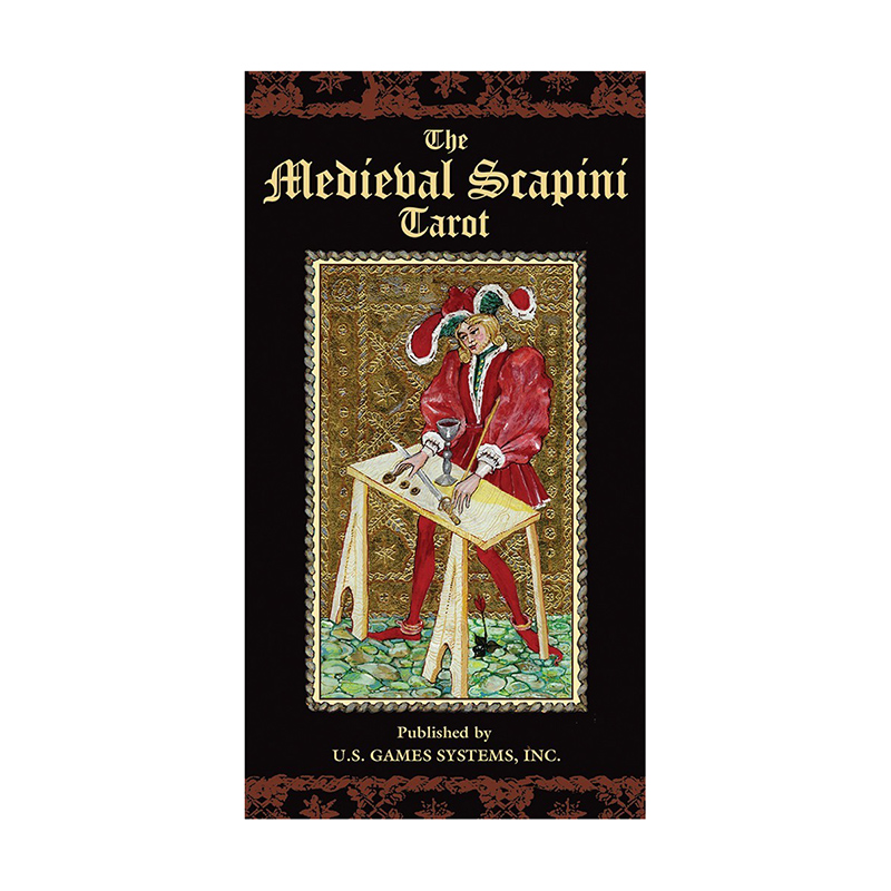 【现货】进口正版 中世纪巡礼塔罗牌 Medieval Scapini Tarot - 图3