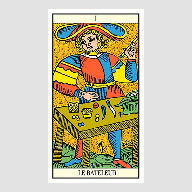 【现货】进口正版 镀金马赛塔罗牌 Golden Tarot of Marseille - 图1