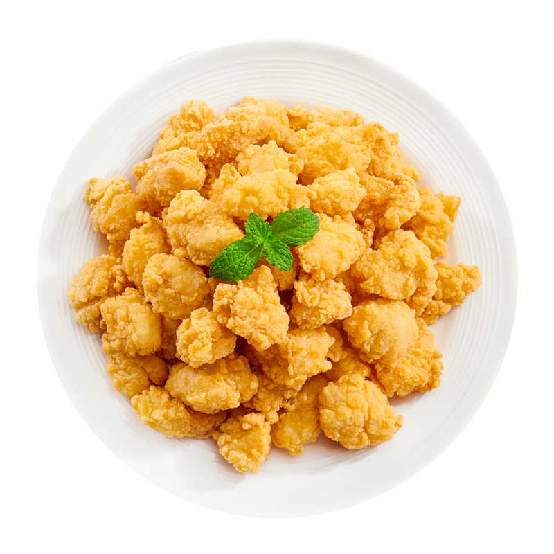 春雪爆汁鸡米花4斤原味冷冻小吃鸡胸肉块鸡排清真食品炸锅盐酥鸡
