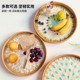 Shell tray handmade fruit tray shell inlaid Japanese style