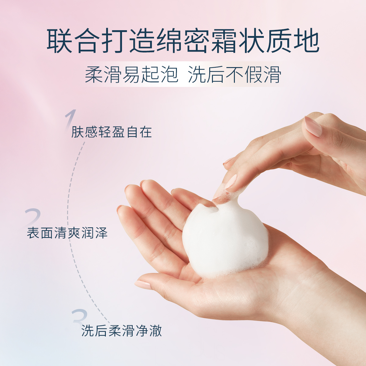 freeplus芙丽芳丝氨基酸系洗面奶温润洁面泡沫250mL男女清洁官旗 - 图0