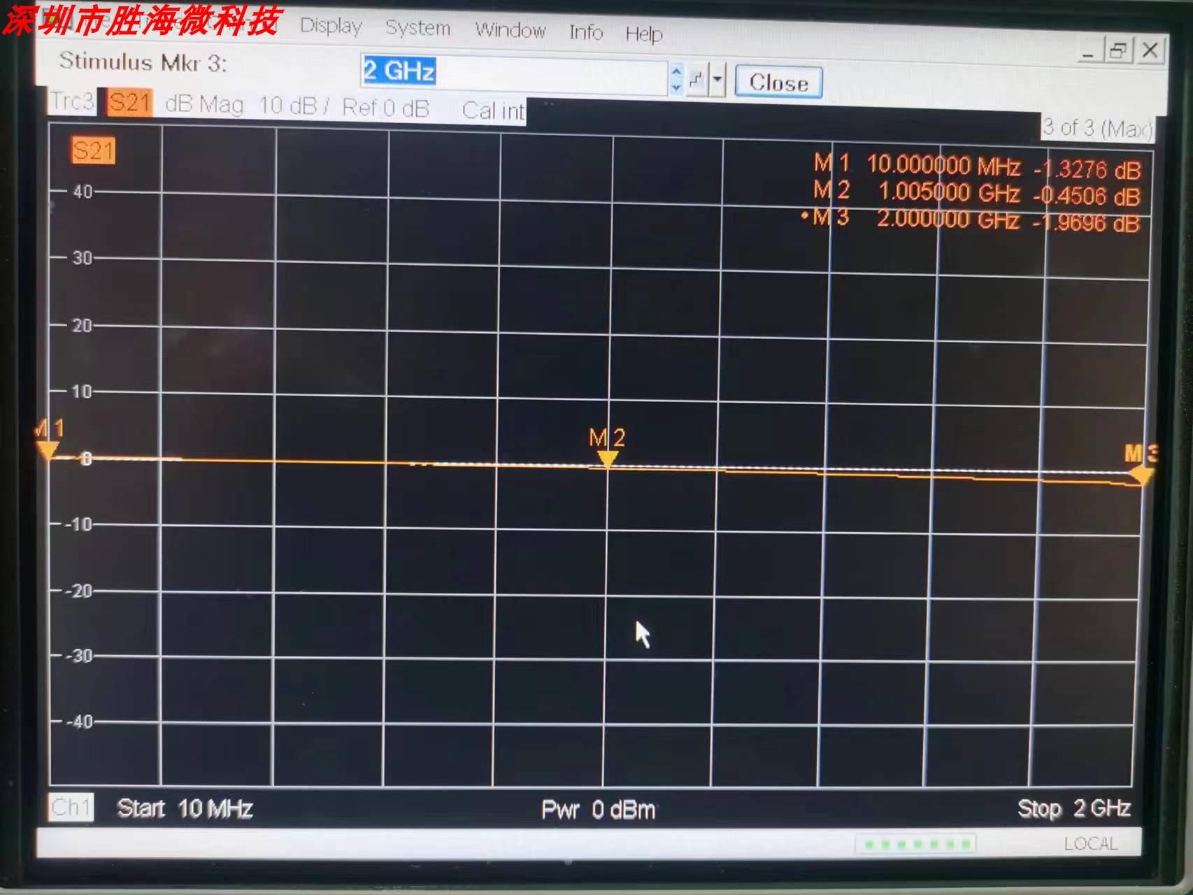 MAT-2000-20S DC-2GHz 0-20dB SMA 射频微波同轴连续可调衰减器 - 图3