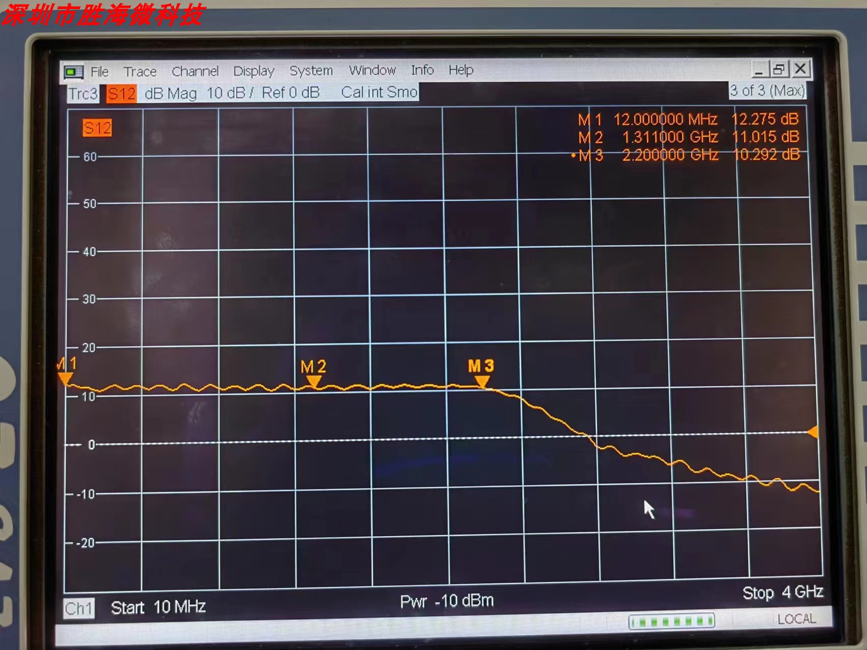 COUGRR AP2009C 10-2200MHz 10dB 25dBm 3.5dB 射频低噪声放大器 - 图3