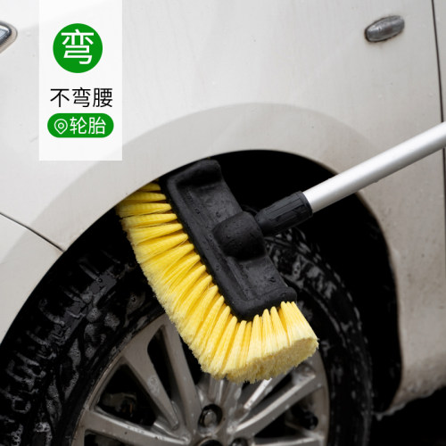 伊司达汽车通水刷长柄调洗车工具刷子刷车器泡沫洗车刷通水软毛刷 - 图2