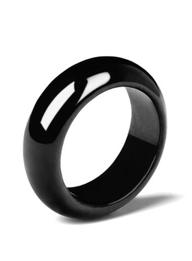 天然墨翠A货冰种玉石情侣对戒