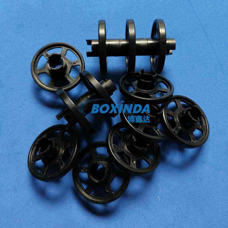 30//32/40/43黑色防火防静电 导电轮片 隔套 固定套 锁套滚轮轮子,淘宝优惠券,粉丝福利购,淘宝优惠卷