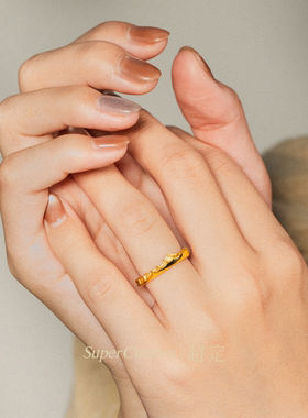 【乔戈里峰】足金999黄金戒指