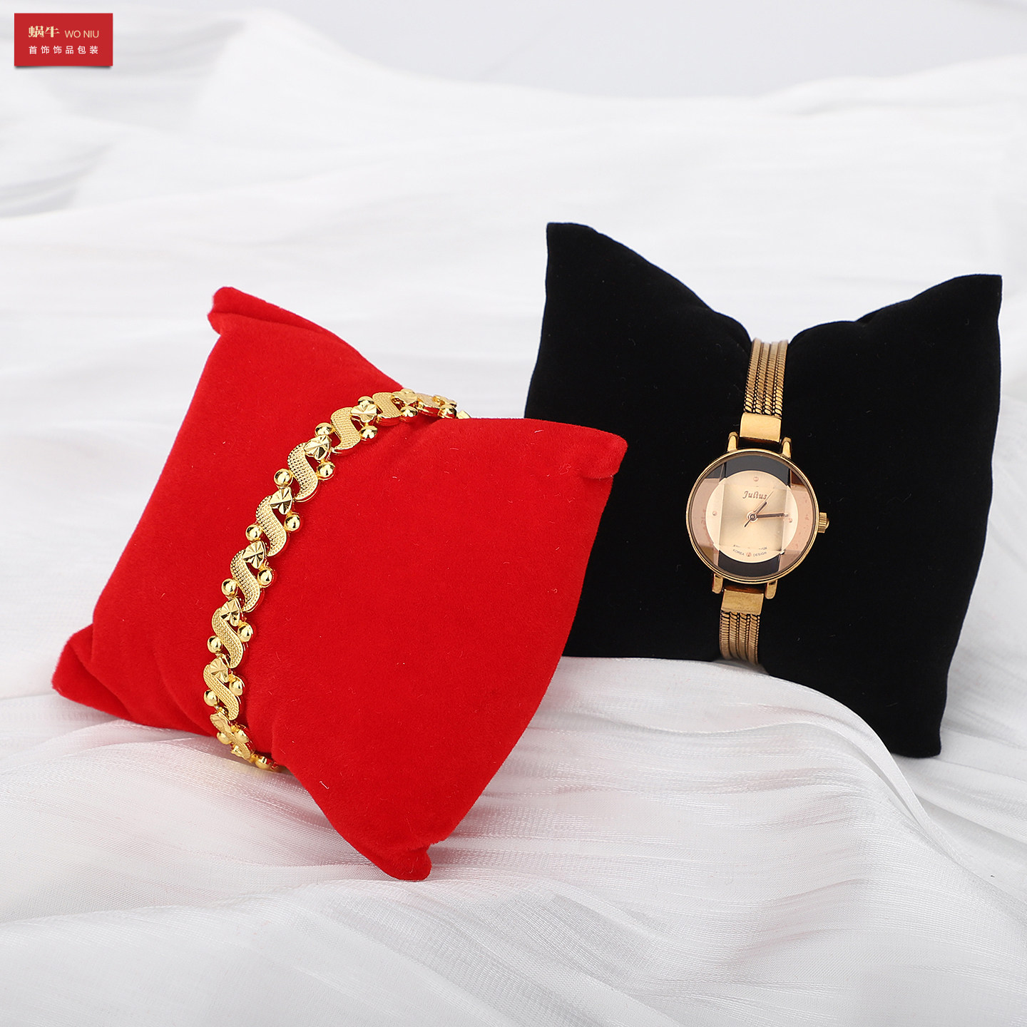 绒布独立小枕头手镯架手表架手链手串饰品珠宝首饰展示小托,淘宝优惠券,粉丝福利购,淘宝优惠卷