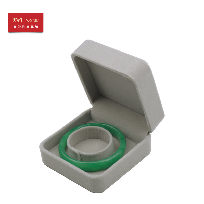 Gray gray jewelry ring custom packaging box