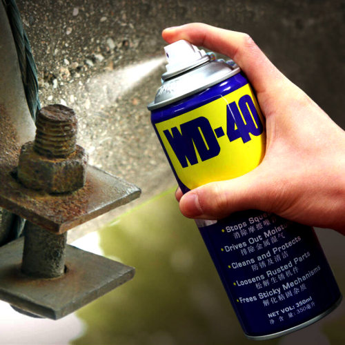 WD40螺丝松动剂生锈螺栓松动剂WD-40金属强力除锈剂防锈油润滑剂 - 图0