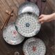 Japanese-style underglaze creative western food rice plate