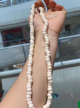 藏式回流老料驼骨雕刻猪大肠一条DIY文玩佛珠饰品配件手链项链