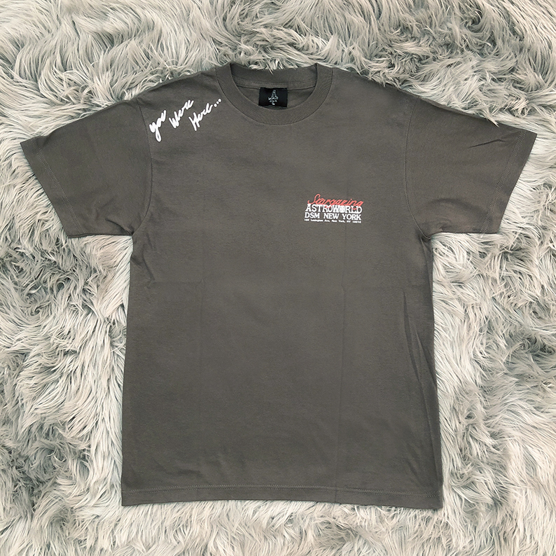 TRAVIS SCOTT x DOVER Star Tee 合作款 涂鸦手绘 ins同款短袖T恤 - 图1