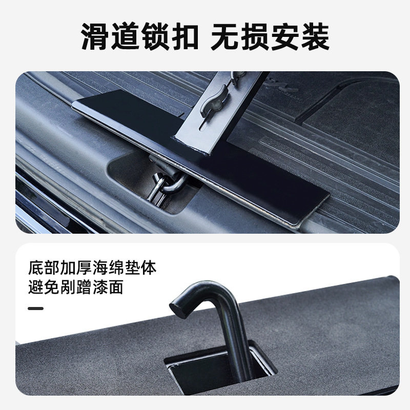 车载小桌板后备箱实木碳纤纹桌板汽车露营餐桌车载便携快装小茶桌,淘宝优惠券,粉丝福利购,淘宝优惠卷