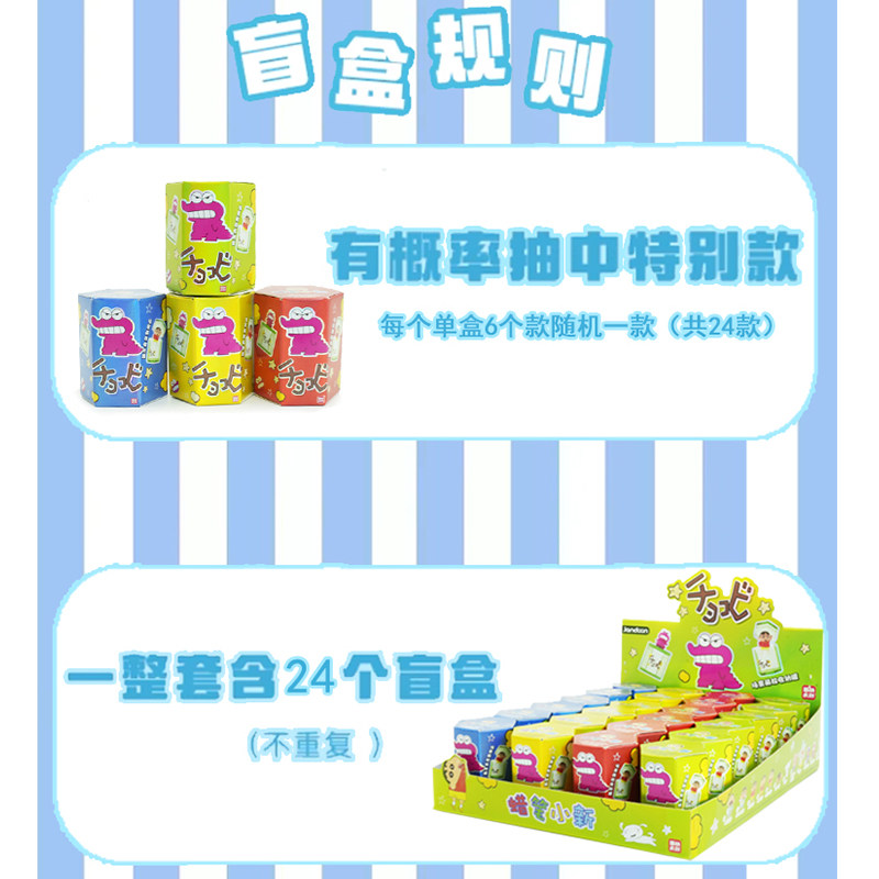 简动文创蜡笔小新场景萌粒收纳罐盲盒周边小公仔摆件儿童玩具手办,淘宝优惠券,粉丝福利购,淘宝优惠卷