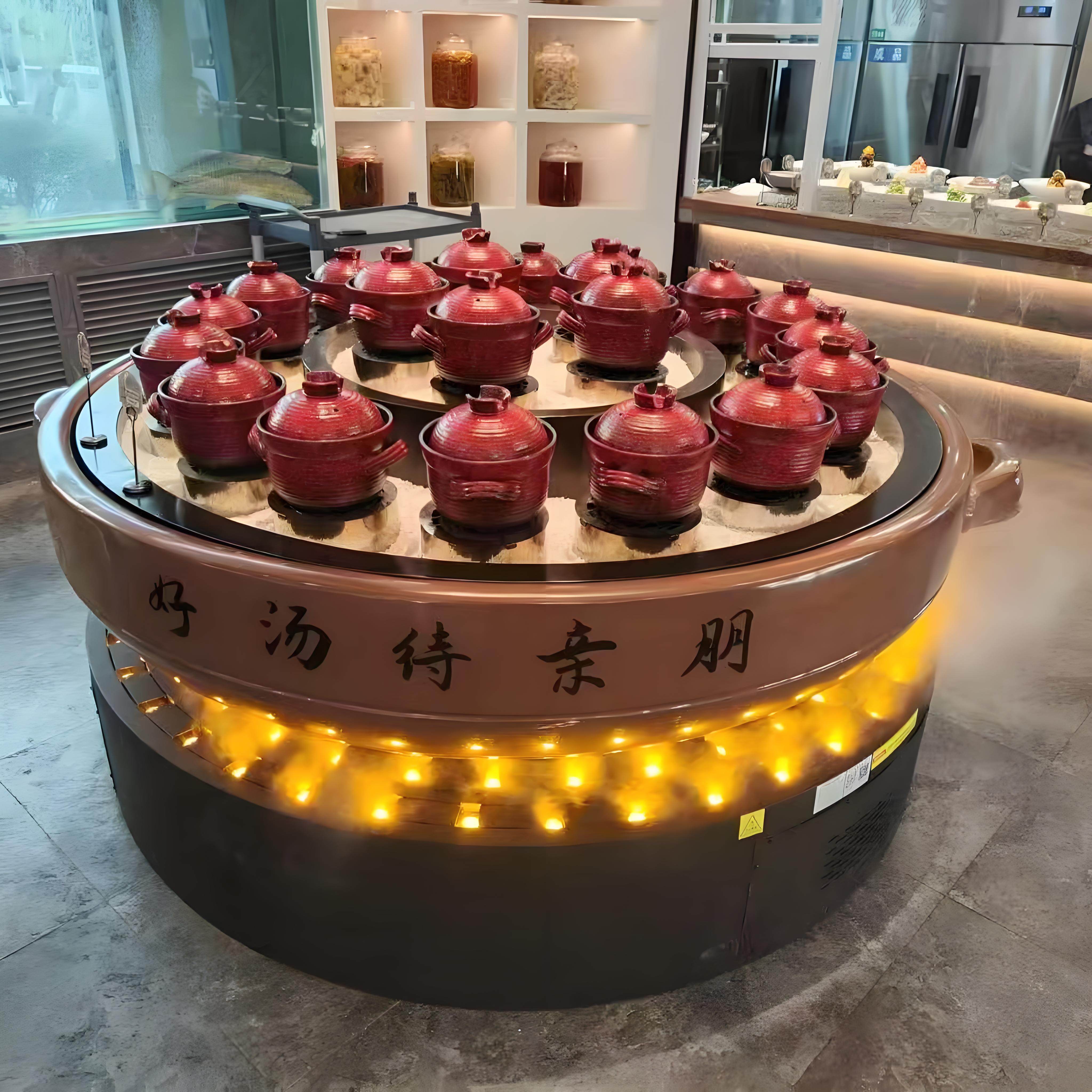 明档大碗煨汤炉商用古法养生瓦罐煨汤设备网红餐厅酒店炖汤神器,淘宝优惠券,粉丝福利购,淘宝优惠卷