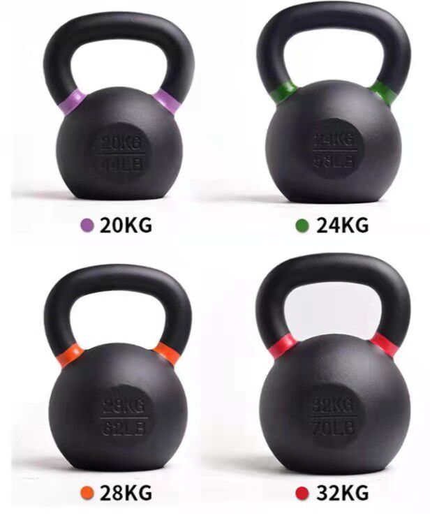 Fitness kettlebell home commercial competitive spray-coated kettlebell ball