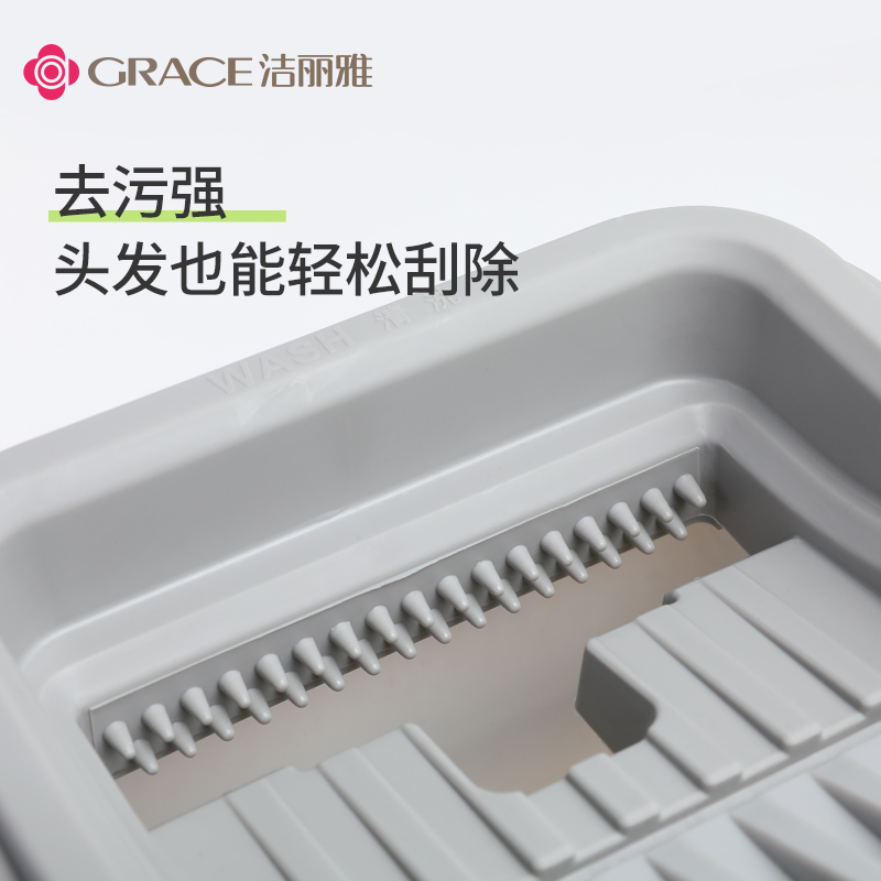 洁丽雅悠购专卖店洁丽雅拖把家用 一拖净免手洗拖地神器干湿两用拖布懒人地拖平板2