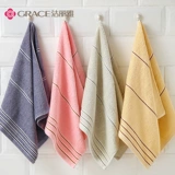 Хлопковое полотенце для умывания для домашнего использования подходит для мужчин и женщин, хорошо впитывает воду