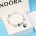 Chỉ có vòng tay xương rắn Pandora của Starry Fairy Tale Blue Ocean Heart Bracelet Set Gửi quà tặng bạn gái - Vòng đeo tay Cuff vòng đá Vòng đeo tay Cuff