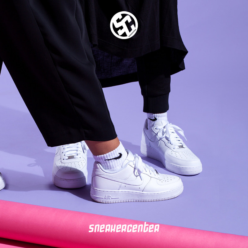 耐克nike air force 1 af1高板鞋 SneakerCenter运动板鞋/休闲鞋