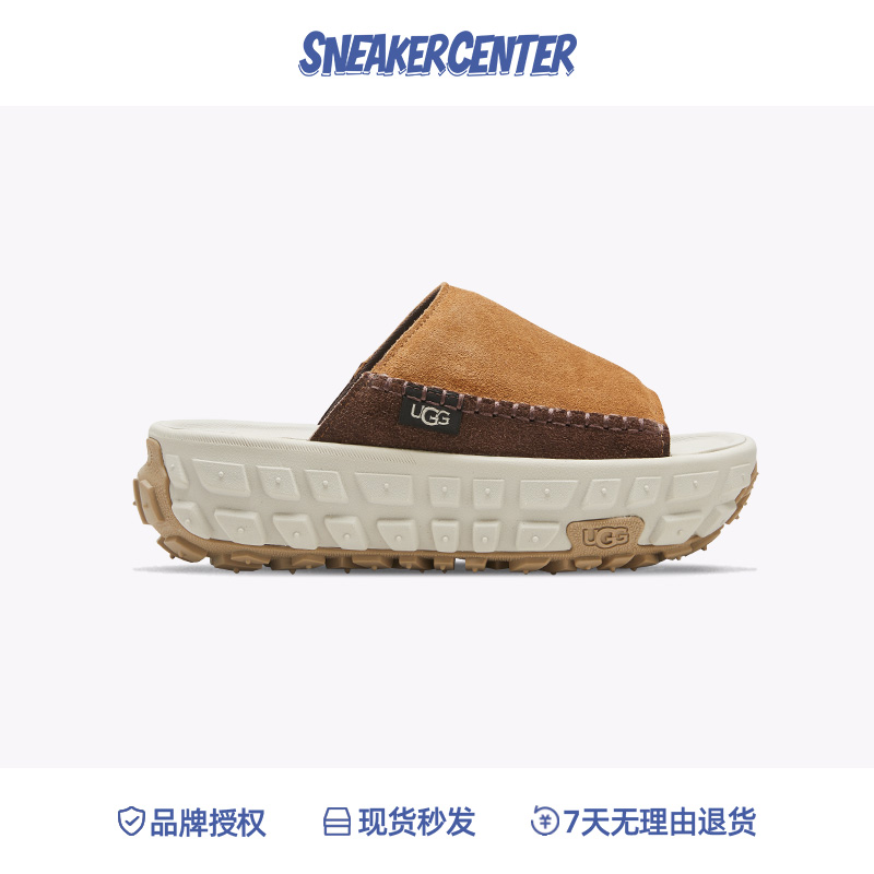 UGG Venture Daze男女同款露趾舒适休闲厚底轮胎底拖鞋1152680