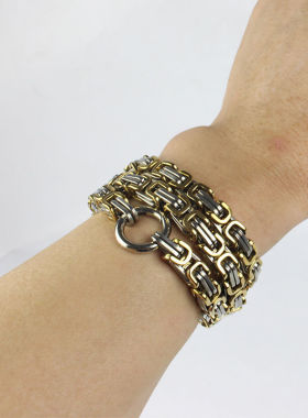 DIY钢手链龙骨鞭手串男士车载车用鞭子自卫用品甩鞭防身武器项链