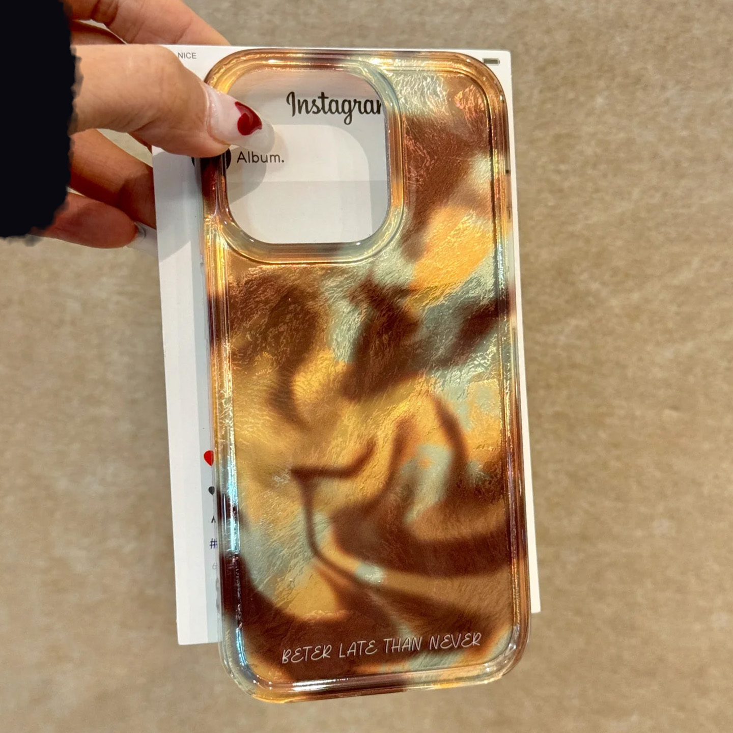 棕咖色晕染适用苹果15promax手机壳iphone16pro个性12华为mate60新款pura70vivo小米14红米note13荣耀oppok70